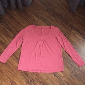 Ann Taylor Loft maternity long sleeve tee - sz M